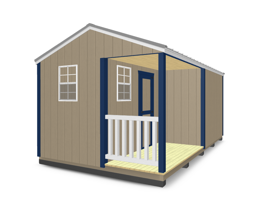 A-Frame Corner Porch
