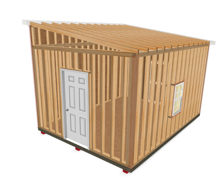 Horse Barn Lean-to (Oak Lane)
