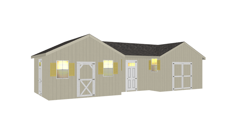 A-Frame Double Gable